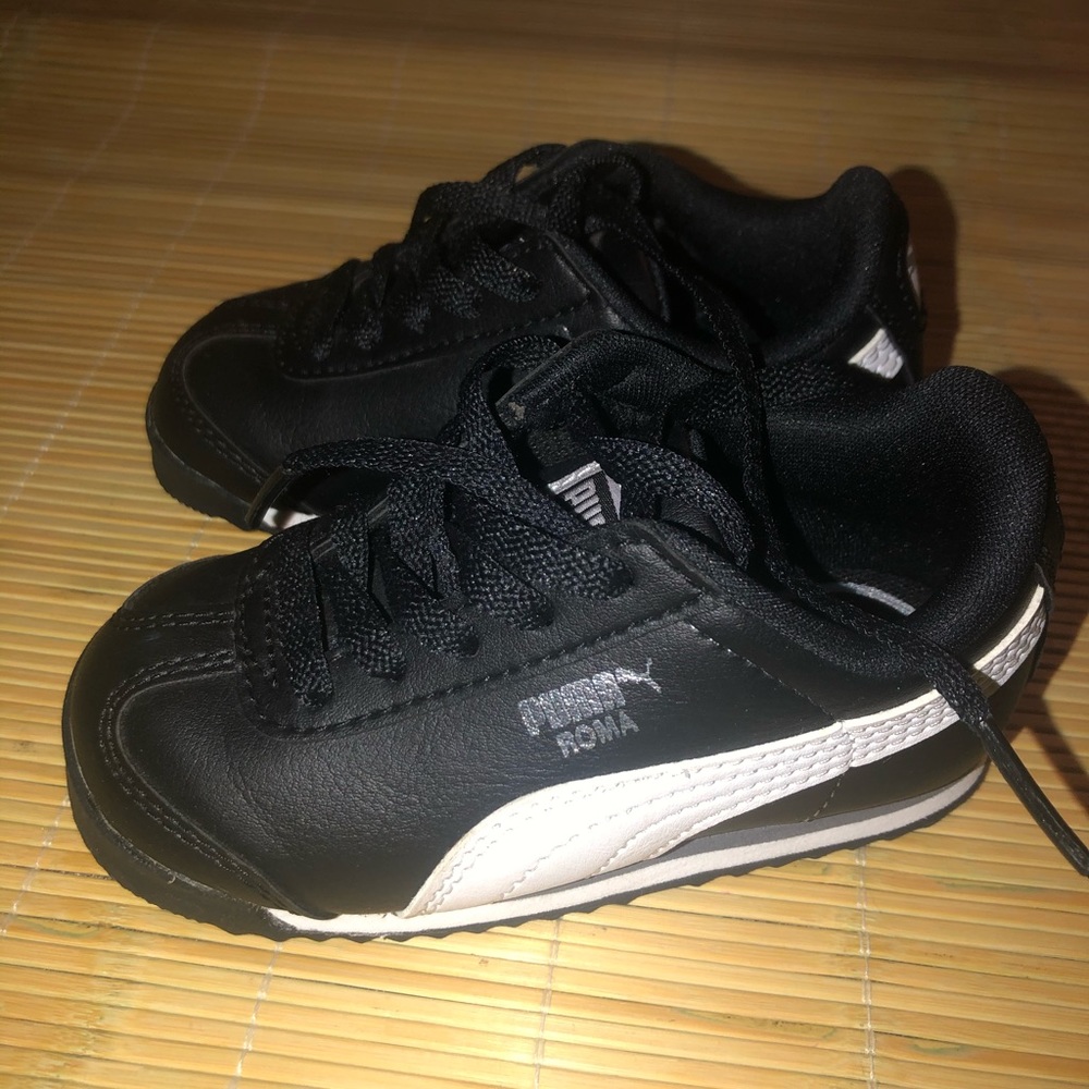 Toddler Black Puma Roma